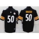 Men's Pittsburgh Steelers #50 Ryan Shazier Limited Black Vapor Jersey