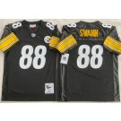 Men's Pittsburgh Steelers #88 Lynn Swann Black 1975 Throwback Jersey