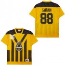 Men's Pittsburgh Steelers #88 Lynn Swann Yellow Throwback Jersey