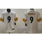 Men's Pittsburgh Steelers #9 Chris Boswell Limited White Vapor Jersey
