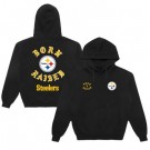 Men's Pittsburgh Steelers Black Born x Raised Pullover Hoodie