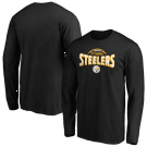 Men's Pittsburgh Steelers Black Darius Rucker Long Sleeve T Shirt