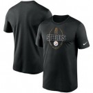 Men's Pittsburgh Steelers Black Icon Performance T-Shirt