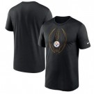 Men's Pittsburgh Steelers Black Legend Icon T-Shirt