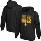 Men's Pittsburgh Steelers Black School of Hard Knocks Pullover Hoodie