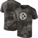 Men's Pittsburgh Steelers Black Shadow T Shirt