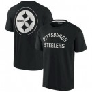 Men's Pittsburgh Steelers Black Super Soft Short Sleeve T Shirt