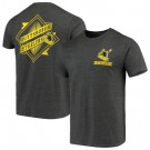 Men's Pittsburgh Steelers Iconic Retro Diamond Scroll Printed T-Shirt 0923