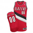 Men's Portland Trail Blazers Customized Red Swingman Adidas Jersey