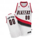 Men's Portland Trail Blazers Customized White Swingman Adidas Jersey