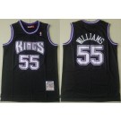 Men's Sacramento Kings #55 Jason Williams Black 1998 Hollywood Classic Swingman Jersey