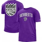 Men's Sacramento Kings Purple 2022 City Edition Brushed Jersey T Shirt