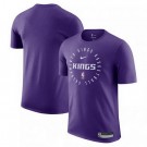 Men's Sacramento Kings Purple Legend On Court Practice Performance T Shirt