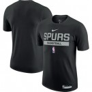 Men's San Antonio Spurs Black 2022 Legend On Court Practice Performance T Shirt