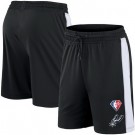 Men's San Antonio Spurs Black Break it Loose Shorts
