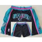 Men's San Antonio Spurs Black Just Don Shorts