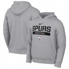 Men's San Antonio Spurs Gray 2022 Legend On Court Practice Performance Pullover Hoodie