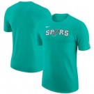Men's San Antonio Spurs Green 2022 City Edition Essential Warmup T-Shirt