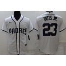 Men's San Diego Padres #23 Fernando Tatis Jr White Alterante Cool Base Jersey