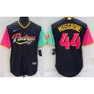 Men's San Diego Padres #44 Joe Musgrove Black 2022 City Connect Cool Base Jersey