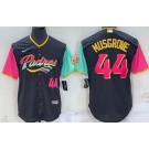 Men's San Diego Padres #44 Joe Musgrove Black Player Number 2022 City Connect Cool Base Jersey