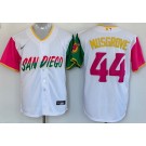 Men's San Diego Padres #44 Joe Musgrove White 2022 City Connect Cool Base Jersey