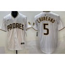 Men's San Diego Padres #5 Ramon Laureano White Limited Jersey
