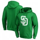 Men's San Diego Padres Green Printed Pullover Hoodie