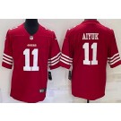 Men's San Francisco 49ers #11 Brandon Aiyuk Limited Red Vapor Jersey