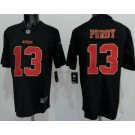 Men's San Francisco 49ers #13 Brock Purdy Limited Black Fashion Vapor Jersey