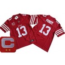 Men's San Francisco 49ers #13 Brock Purdy Limited Red 2024 C Patch FUSE Vapor Jersey