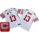 Men's San Francisco 49ers #13 Brock Purdy Limited White 2024 C Patch FUSE Vapor Jersey
