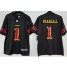 Men's San Francisco 49ers #1 Ricky Pearsall Limited Black Rivalries Vapor Jersey