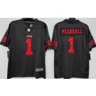 Men's San Francisco 49ers #1 Ricky Pearsall Limited Black Vapor Jersey
