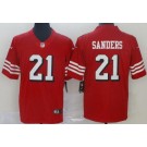 Men's San Francisco 49ers #21 Deion Sanders Limited Red Alternate Vapor Jersey