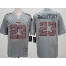 Men's San Francisco 49ers #23 Christian McCaffrey Limited Gray Atmosphere Vapor Jersey