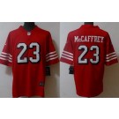 Men's San Francisco 49ers #23 Christian McCaffrey Limited Red Alternate Vapor Jersey