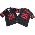 Men's San Francisco 49ers #29 Talanoa Hufanga Limited Black FUSE Vapor Jersey