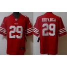 Men's San Francisco 49ers #29 Talanoa Hufanga Limited Red 2022 Vapor Jersey
