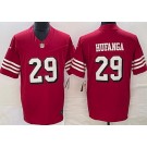 Men's San Francisco 49ers #29 Talanoa Hufanga Limited Red Alternate FUSE Vapor Jersey