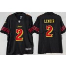 Men's San Francisco 49ers #2 Deommodore Lenoir Limited Black Rivalries Vapor Jersey