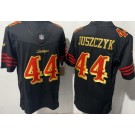 Men's San Francisco 49ers #44 Kyle Juszczyk Limited Black Rivalries FUSE Vapor Jersey