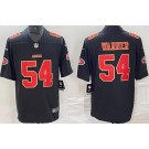 Men's San Francisco 49ers #54 Fred Warner Limited Black Fashion Vapor Jersey