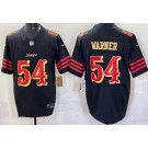 Men's San Francisco 49ers #54 Fred Warner Limited Black Rivalries FUSE Vapor Jersey