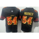 Men's San Francisco 49ers #54 Fred Warner Limited Black Rivalries FUSE Vapor Jersey
