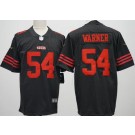 Men's San Francisco 49ers #54 Fred Warner Limited Black Vapor Jersey