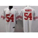 Men's San Francisco 49ers #54 Fred Warner Limited White Vapor Jersey