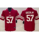 Men's San Francisco 49ers #57 Dre Greenlaw Limited Red Vapor Jersey