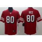 Men's San Francisco 49ers #80 Jerry Rice Limited Red Alternate Vapor Jersey