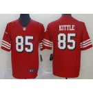 Men's San Francisco 49ers #85 George Kittle Limited Red Alternate Vapor Jersey